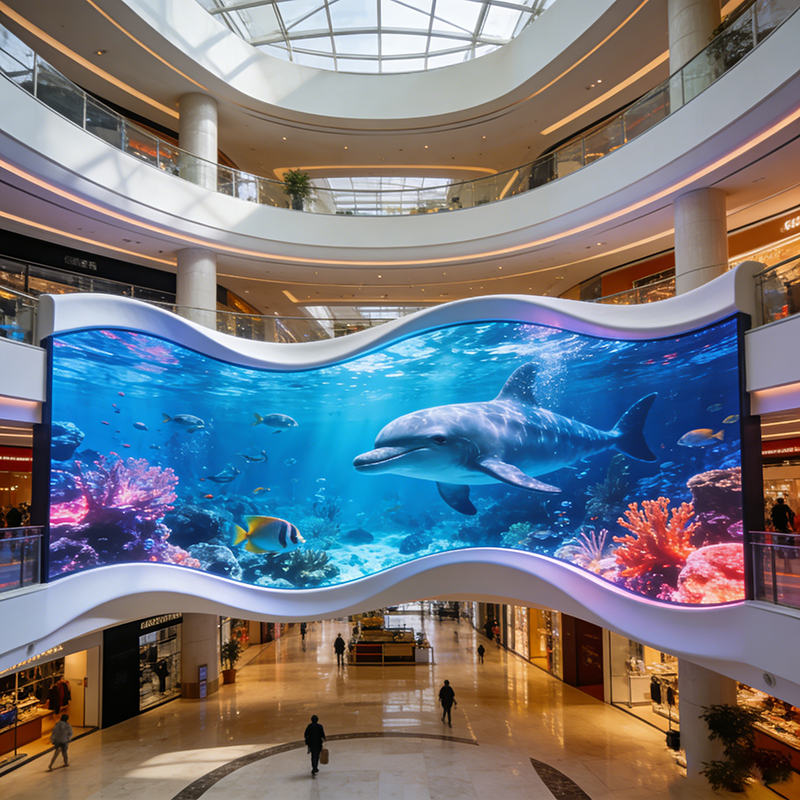 Flexible LED Floor Display | Interactive Splicing for Retail & Events